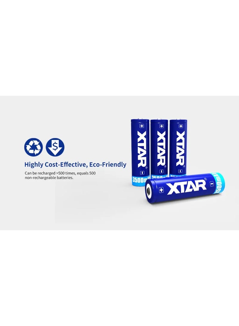 XTAR 18650 3500mAh 10A Battery GA - Image 5